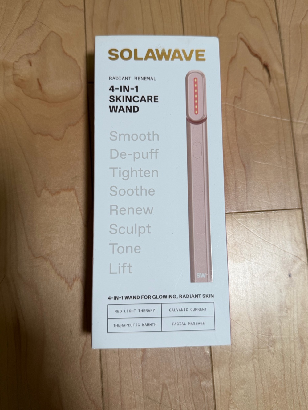 Solawave 4-in-1 Skincare Wand — Blush Pink
